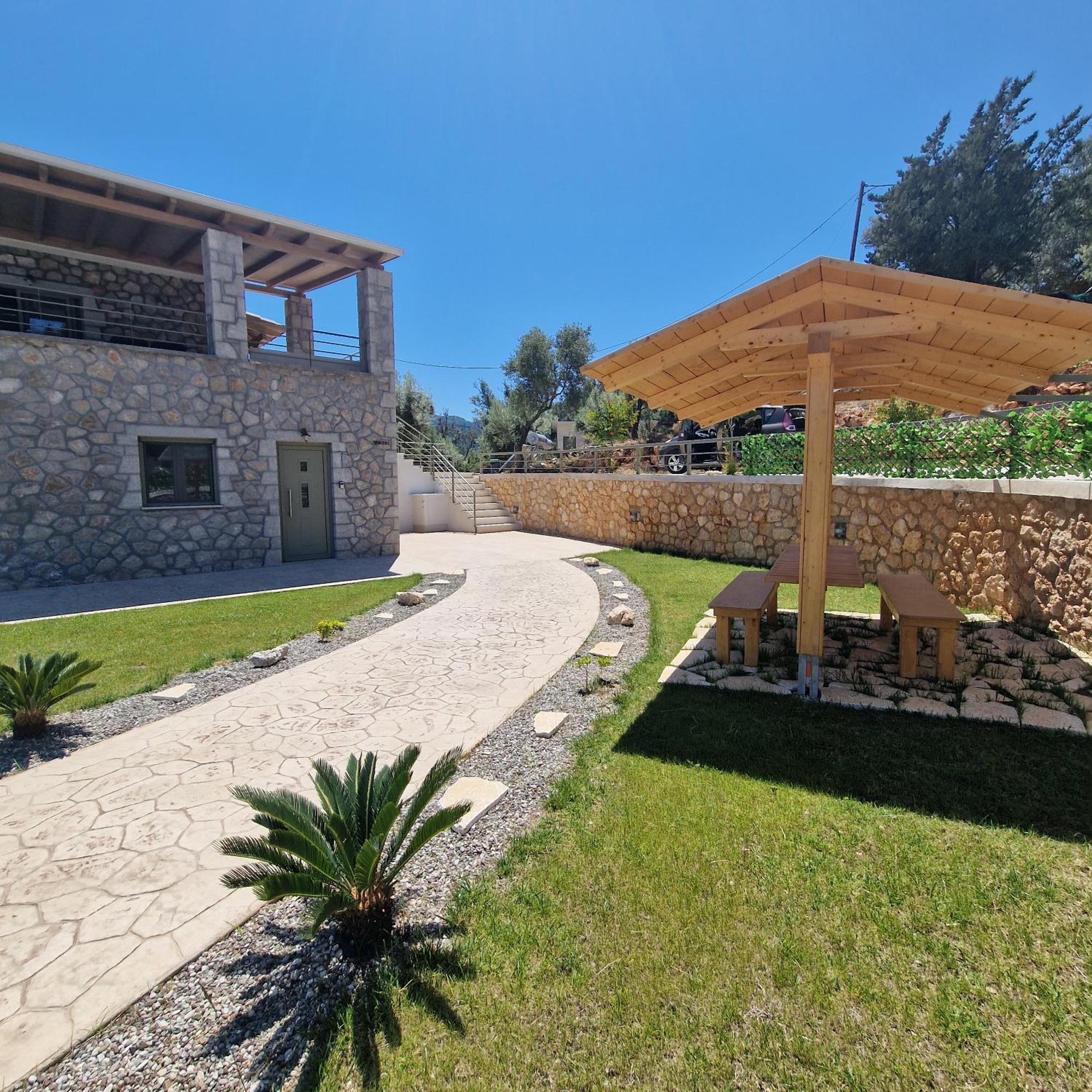 Mylos Mountain Villas- Villa Nikitas Áyios Nikítas Exterior foto