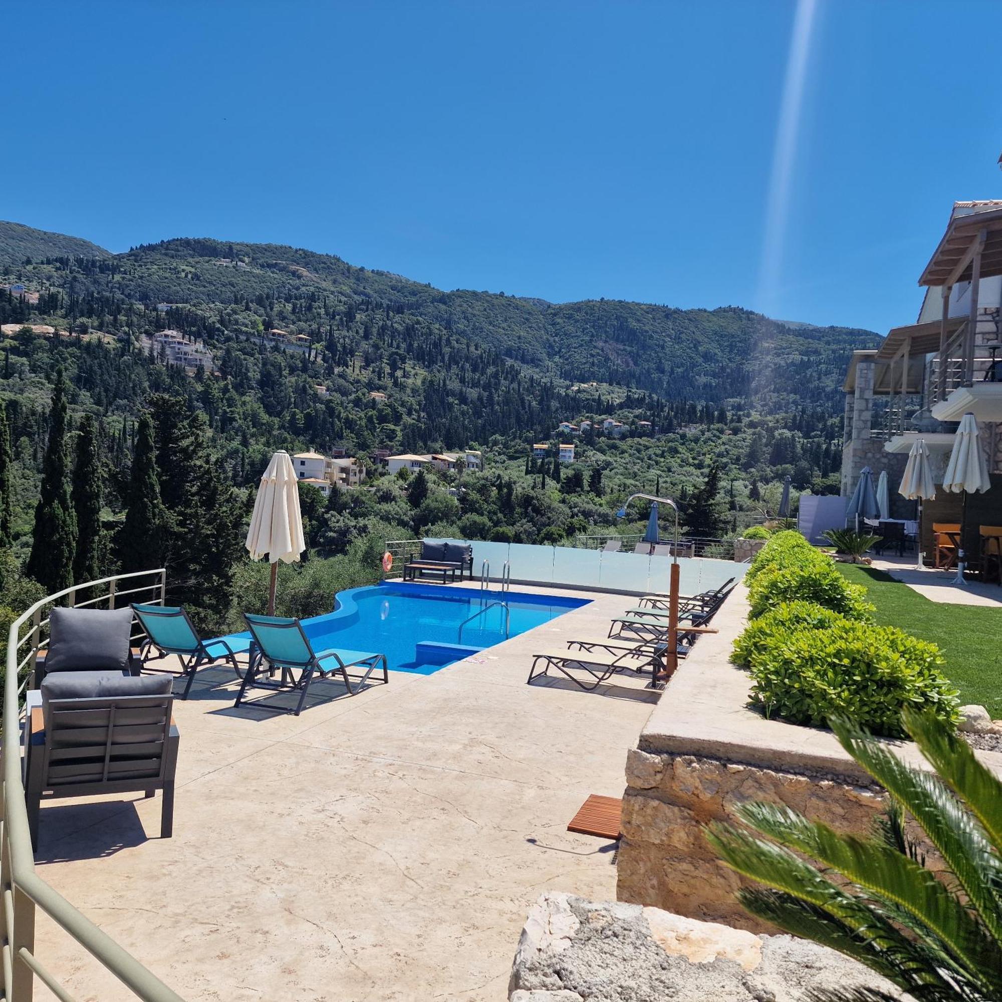Mylos Mountain Villas- Villa Nikitas Áyios Nikítas Exterior foto
